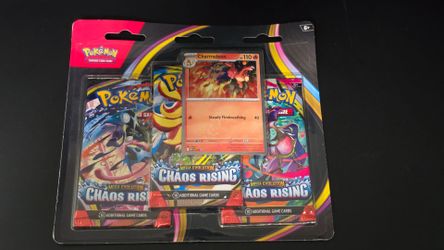 Chaos Rising 3-Pack Blister [Charmeleon] - ME04: Chaos Rising NIB Sealed!