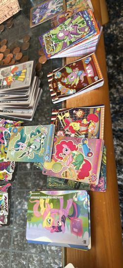 My little pony/kpop demon cards