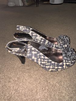 Black and white heels!