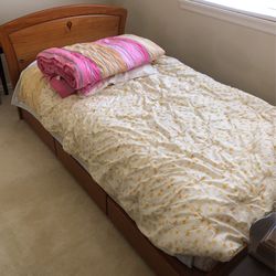 Single Bed with 3 drawers 
