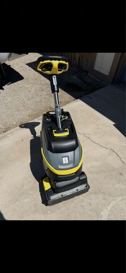 Karcher walk behind compact floor scrubber