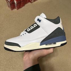 Size 11 - A MA Maniere x Air Jordan 3 Retro SP Diffused Blue White