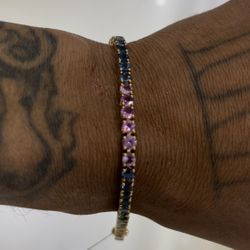 Sapphire Tennis Bracelet
