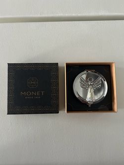 Monet Angel Pocket Size Mirror