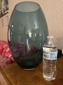 Big glass vase
