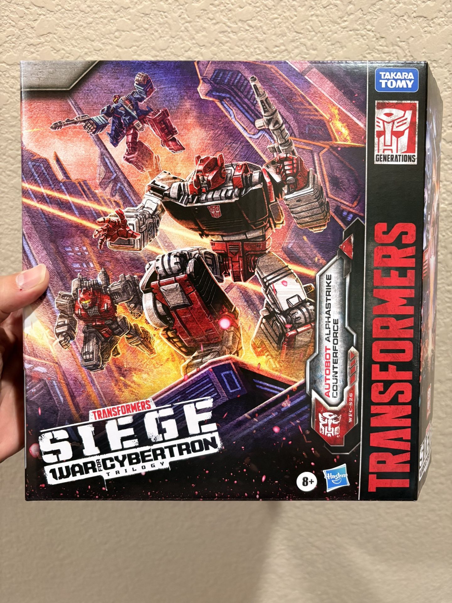 Transformers War for Cybertron Siege WFC-S26 Alphastrike Counterforce 3-Pack