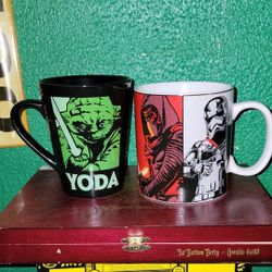 2 Star Wars Coffee Cups