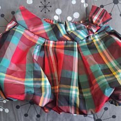 Toddler Holiday Skirt 