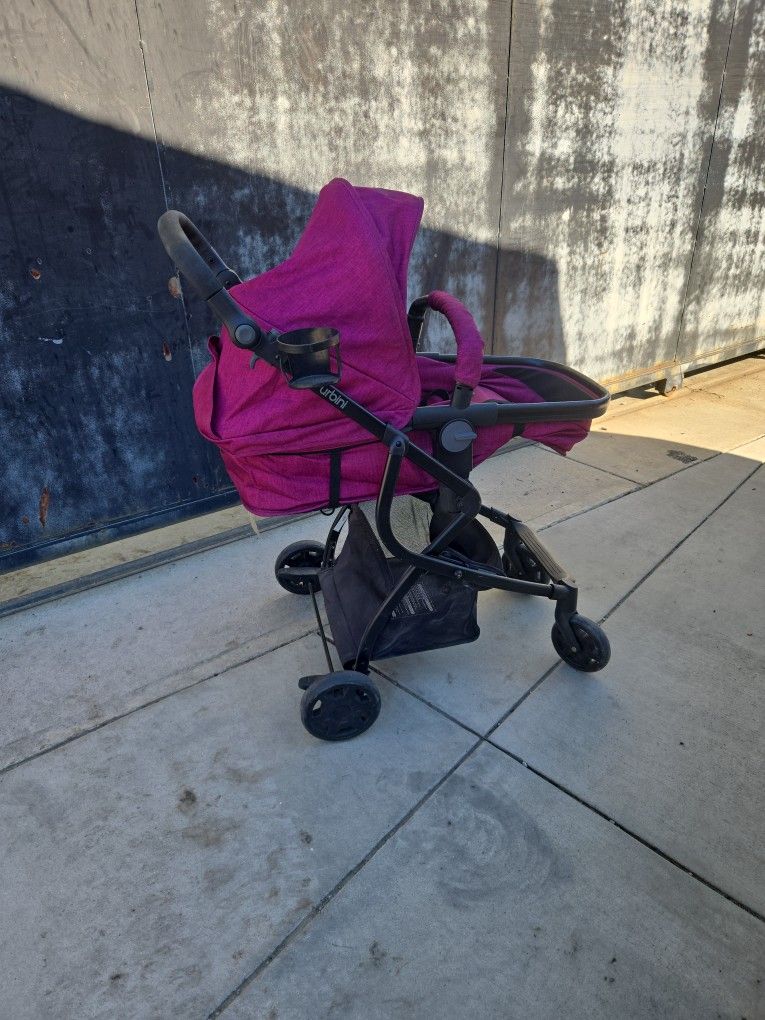 Purple Urbini Stroller