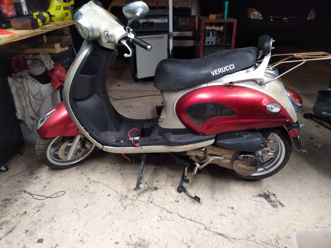 Verucci scooter Moped bike parts fix vespa ruckus motorcycle