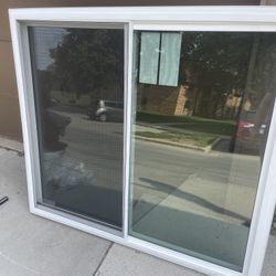 Window Double Slider 65 1/4 X 57 1/2