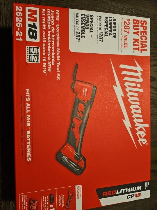 Milwaukee M18 18V Multi-Tool Kit