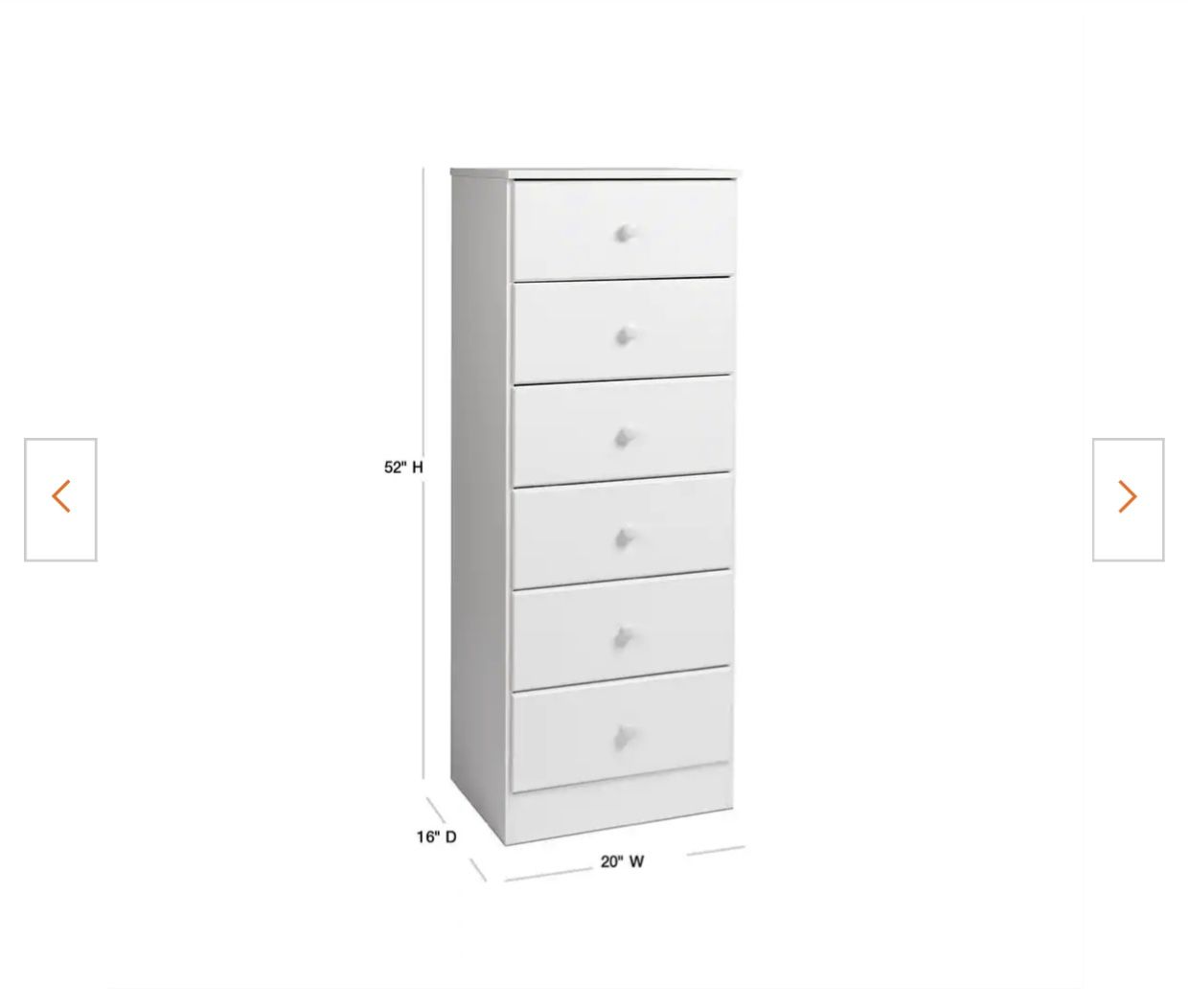 6 Drawer Dresser 