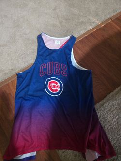 CHICAGO CUBS TANK TOP LADIES MEDIUM