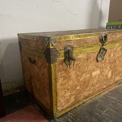 Large Wooden Chest 