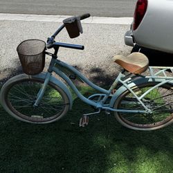 A Light Blue Classical Bike