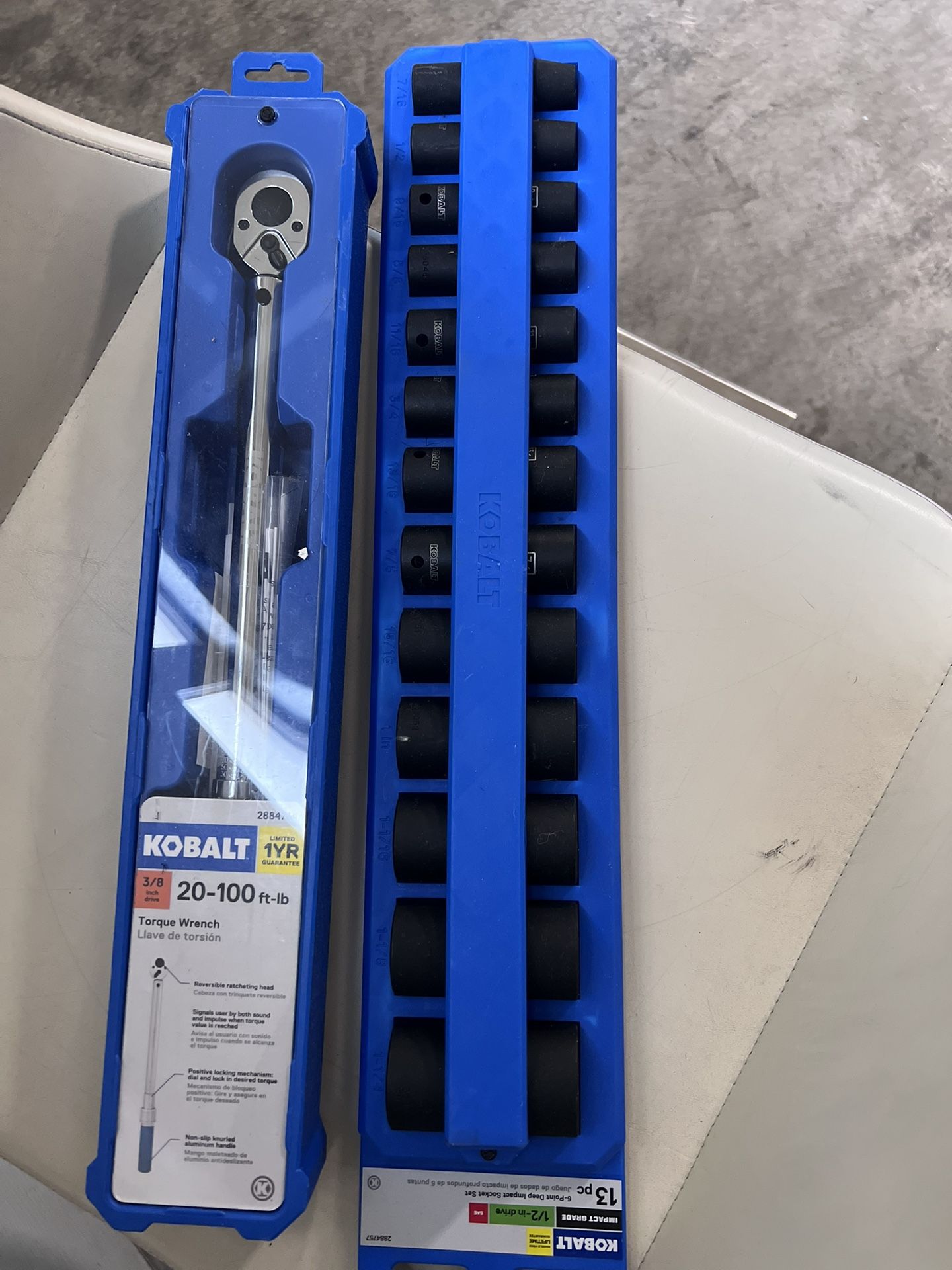 Torque Wrench & Deep Sockets