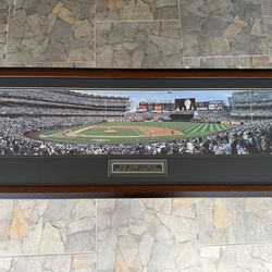 New York Yankees First Pitch at Yankee Stadium 2009 Frame