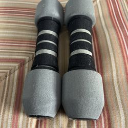 Pair of Nike 3-lb Cross Training Dumbbells 