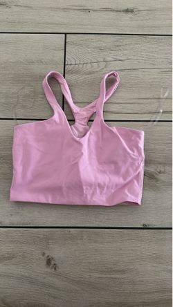 Lululemon light pink sports bra