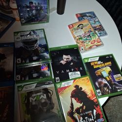 7 Ps4 Games 2 Ps5 Games 7 Xbox S1 Games An 2 Nintendo Switch Games ALL BRand New Never Been Opened For 15 A Piece
