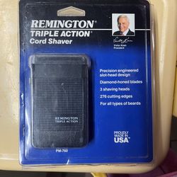 Vtg Pm-760 Remington Triple Action Cord Shaver