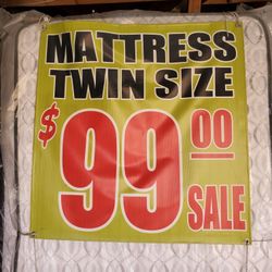 New Twin Size Mattress Come Visit Our Store In Paramount Other Sizes Available 