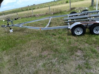 Galvanized boat trailer 19 ft
