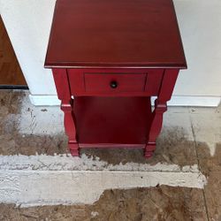 Red Night Stand