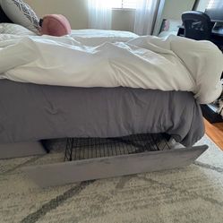 Queen with Platform Bed Frame