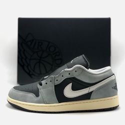 Jordan One Low Smoke Grey  9.5