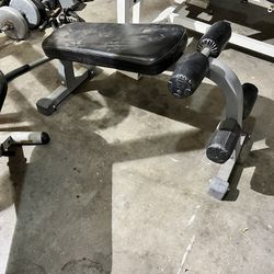 Incline Bench And Weights