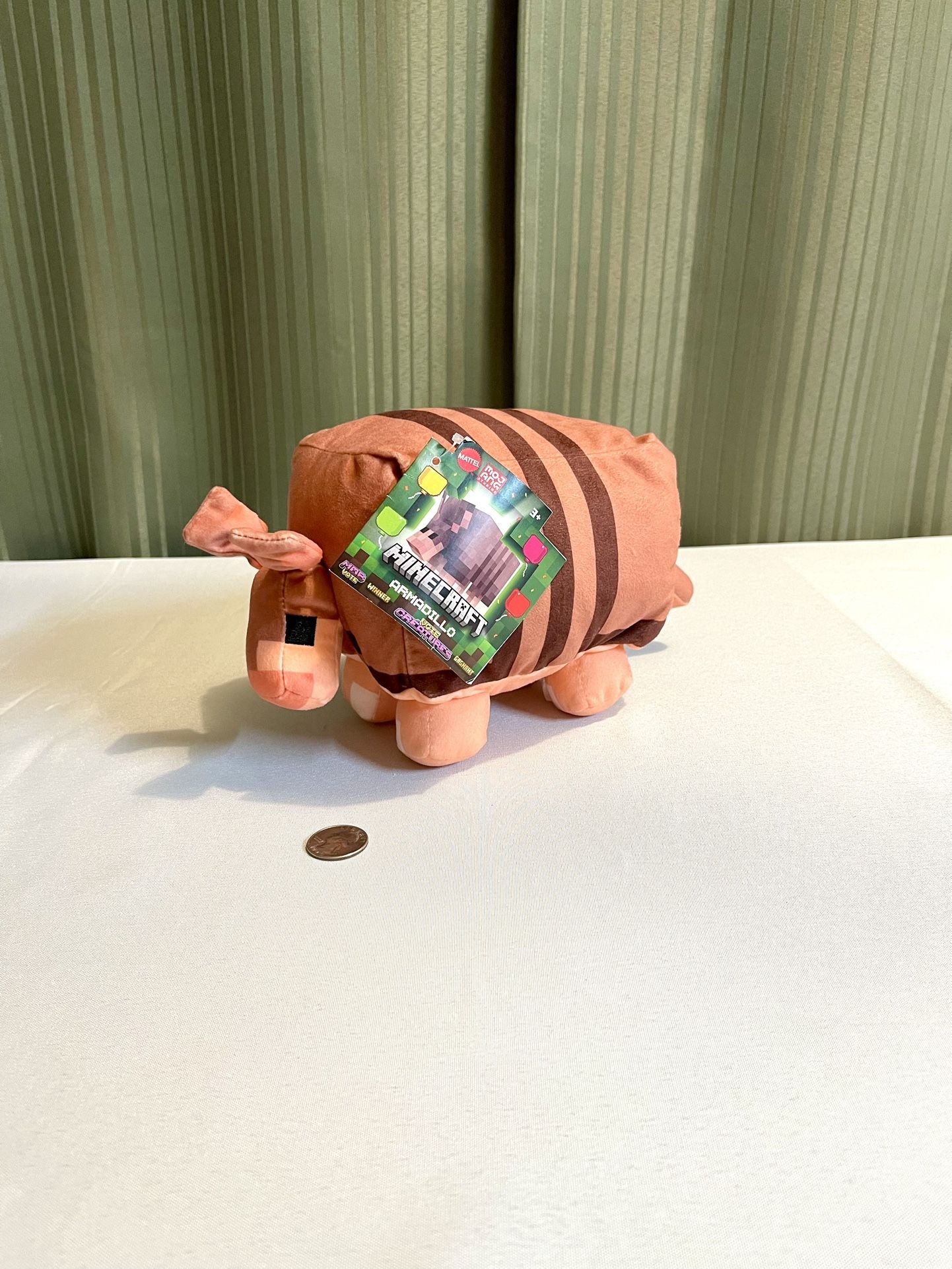 8” Minecraft Armadillo Plush Character - Ship Only