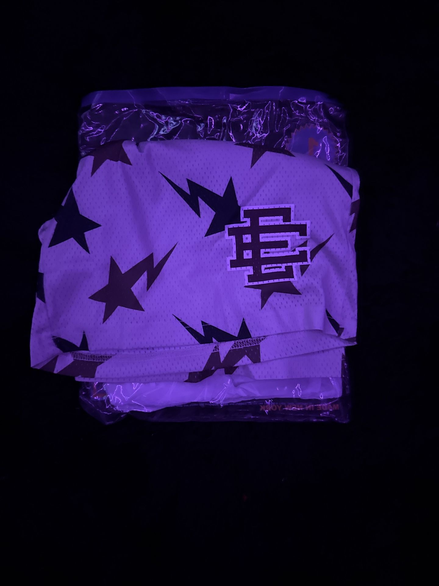 White Bape X EE Shorts