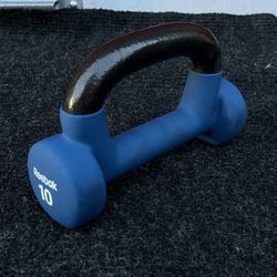 Reebok kettlebell dumbbell 10 Lb