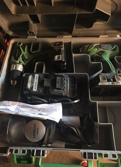 Hitachi Drill set