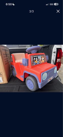 6-volt ride-on battery powered wagon