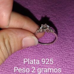 Anillo De Plata 