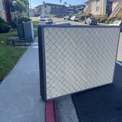 Free Queen Box Spring And Metal Frame