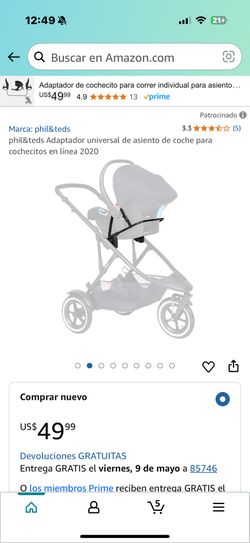 Universal Car Seat Adaptor 