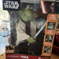 New In Box Star Wars Yoda Legendary Jedi