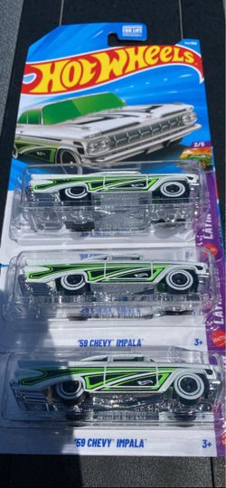 62 Impalas Hot Wheels 3$eaxh