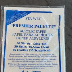 Sta-Wet Premier Palette Acrylic Paper