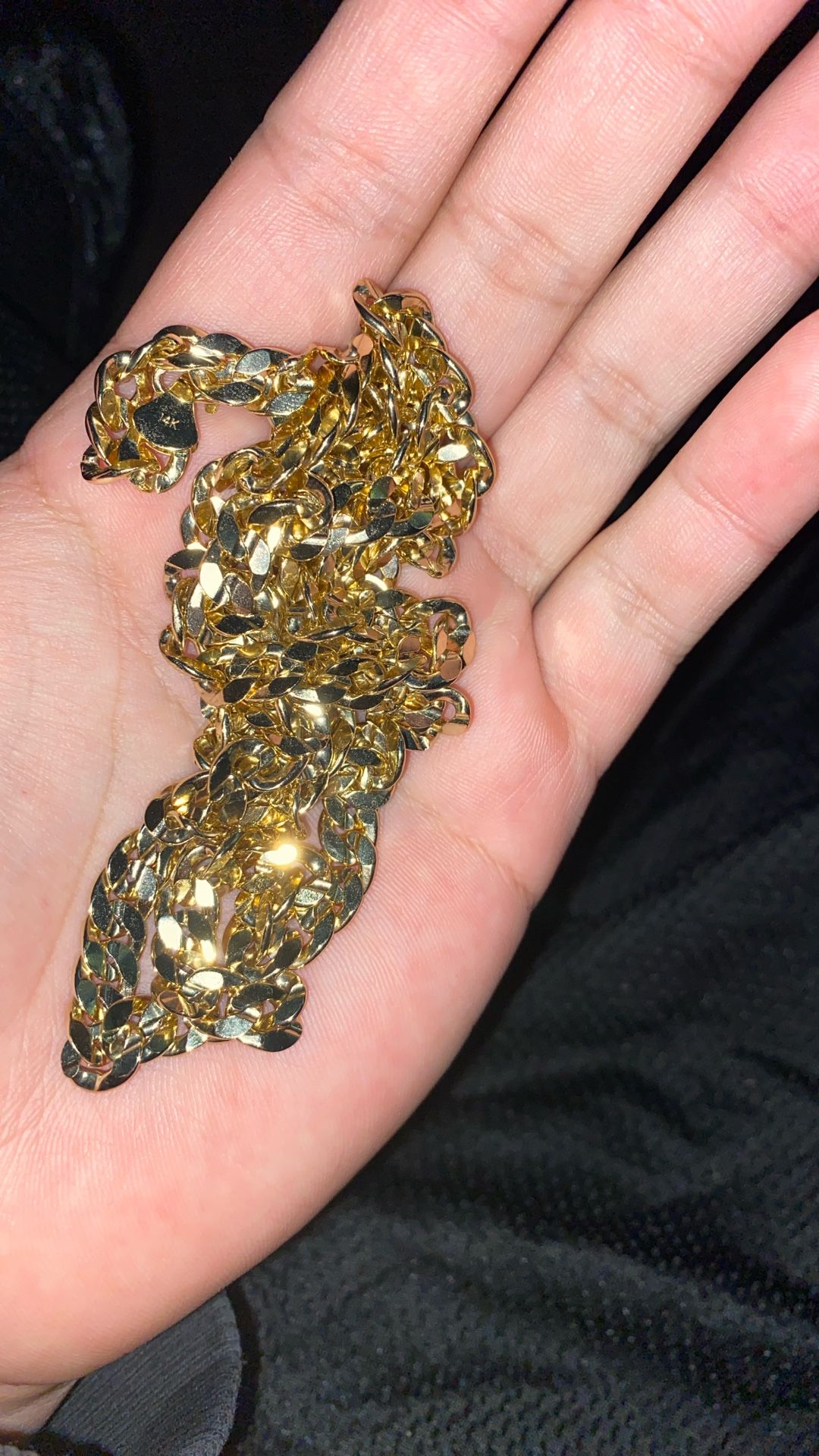 Gold Cuban Chain 14k