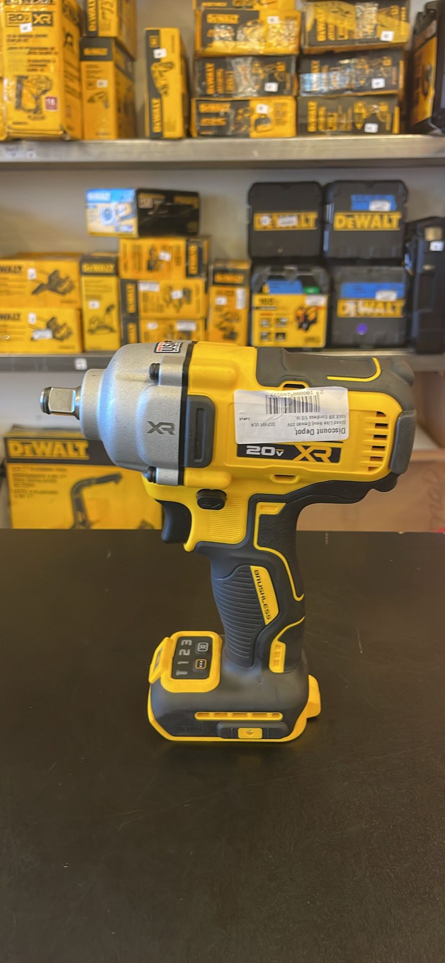 DEWALT 20V MAX XR Cordless 1/2 in. Impact Wrench (Tool Only)DCF891