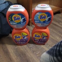 Tide Pods 102 Count And 32xl Count
