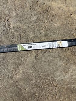Pemco door bottom sweep with nylon brush