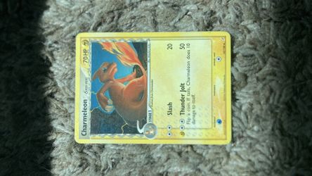 Pokemon Charmeleon Delta Species Reverse Holo 30/100 EX Crystal Guardians LP