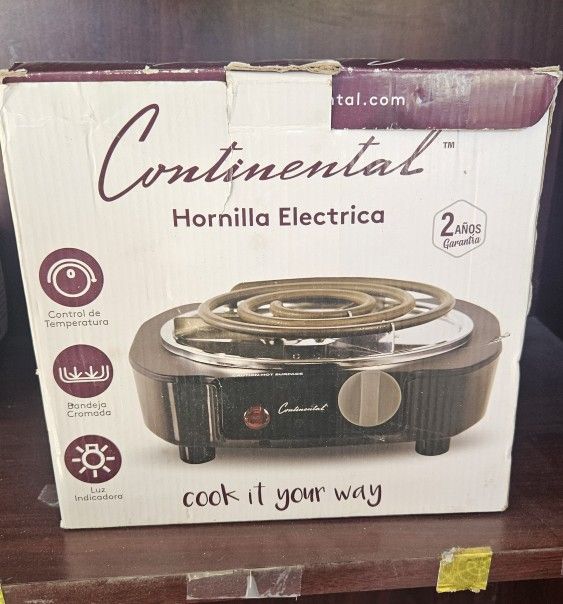 Continental Stove Burner 1