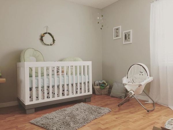 Babyletto Modo Crib And Mattress With Toddler Bed Conversion Bar